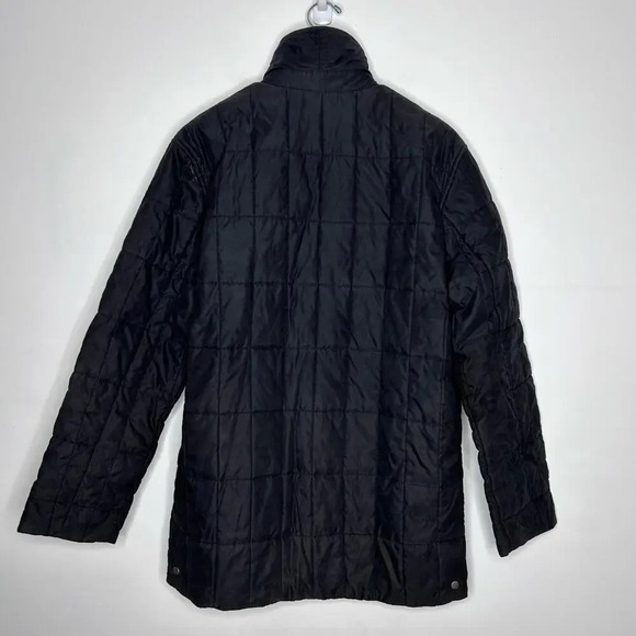 Cole Haan Country Black Quilted Puffer Jacket Men’s Small Outdoors Barn Coat - Picture 7 of 10